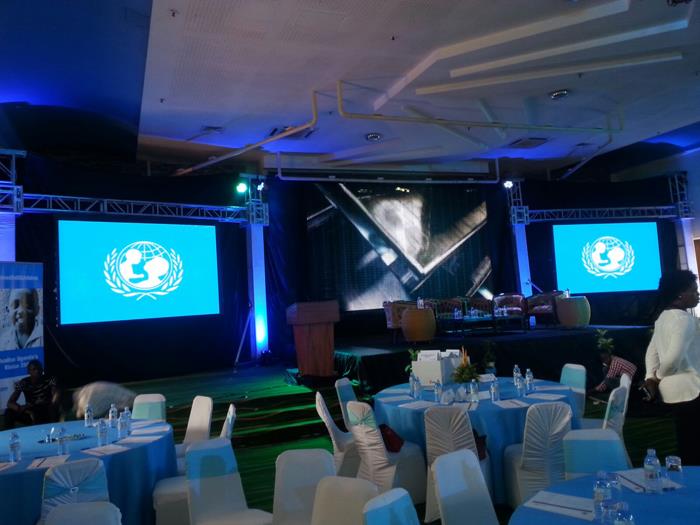 P10mm Rental Video LED Screen Adupratu Per Eventi In Kampala, Uganda
