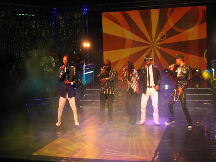 Dance Floor LED Screen For For Show TV (Concursu di Cantu) In a Republica di u Congo