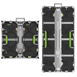 Serie LXR 500 * 500mm & 500 * 1000mm affittu di schermi led interni per tappe di parete video è affittà eventi di visualizazione