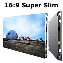 Serie LSP Super Slim 600 * 337,5mm Pitch Pixel Fine 16: 9 Ratio d'aspettu Pannellu Led Cost Murale Video Effettivu per TV LED 2K / 4K / 8K